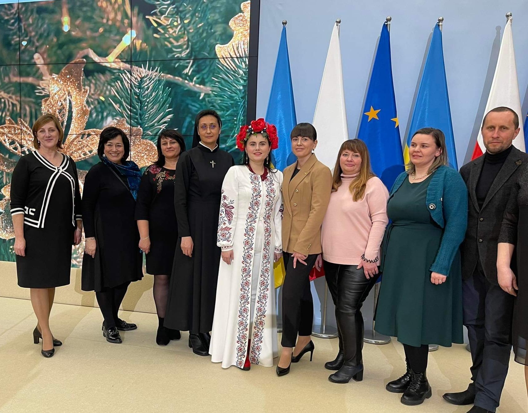 Cвятковий обід в Канцелярії Прем'єр-міністра Польщі 